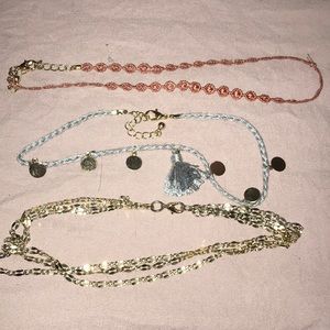 Nasty gal choker set of 3